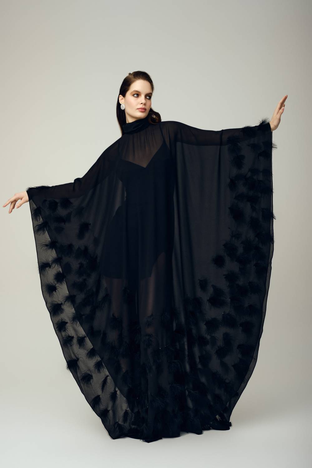 Chiffon Cape 1