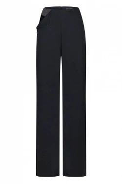 Pants with imitation lingerie 1