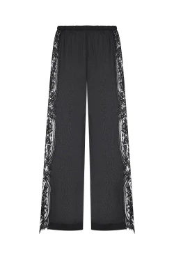 PANTS WITH LACE INSERTS1