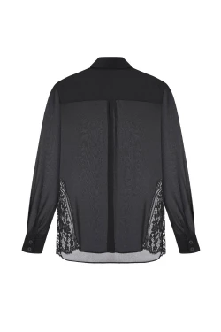 SHIRT WITH LACE INSERTS 2