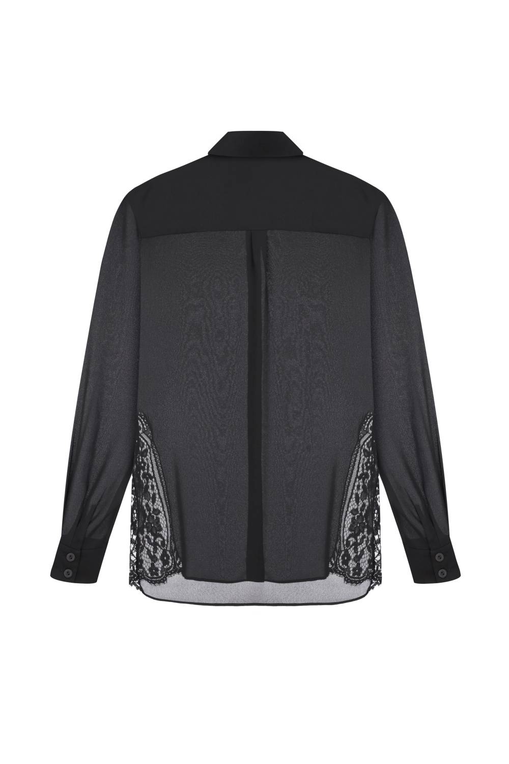 SHIRT WITH LACE INSERTS 1