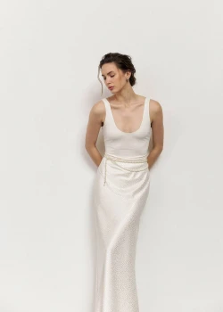 MILKY LEOPARD PRINT MAXI SKIRT2