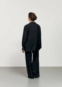BLACK PANTS WITH ANIMAL REPTILES PRINT3