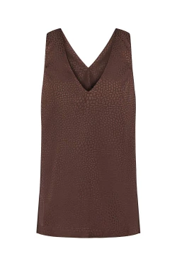 BROWN TOP WITH ANIMAL LEOPARD PRINT7