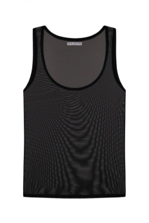 BLACK MESH T-SHIRT5