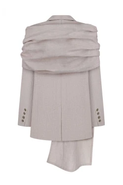 NATURAL COLOR LINEN JACKET5