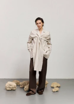 BROWN TROUSERS WITH ANIMAL LEOPARD PRINT3