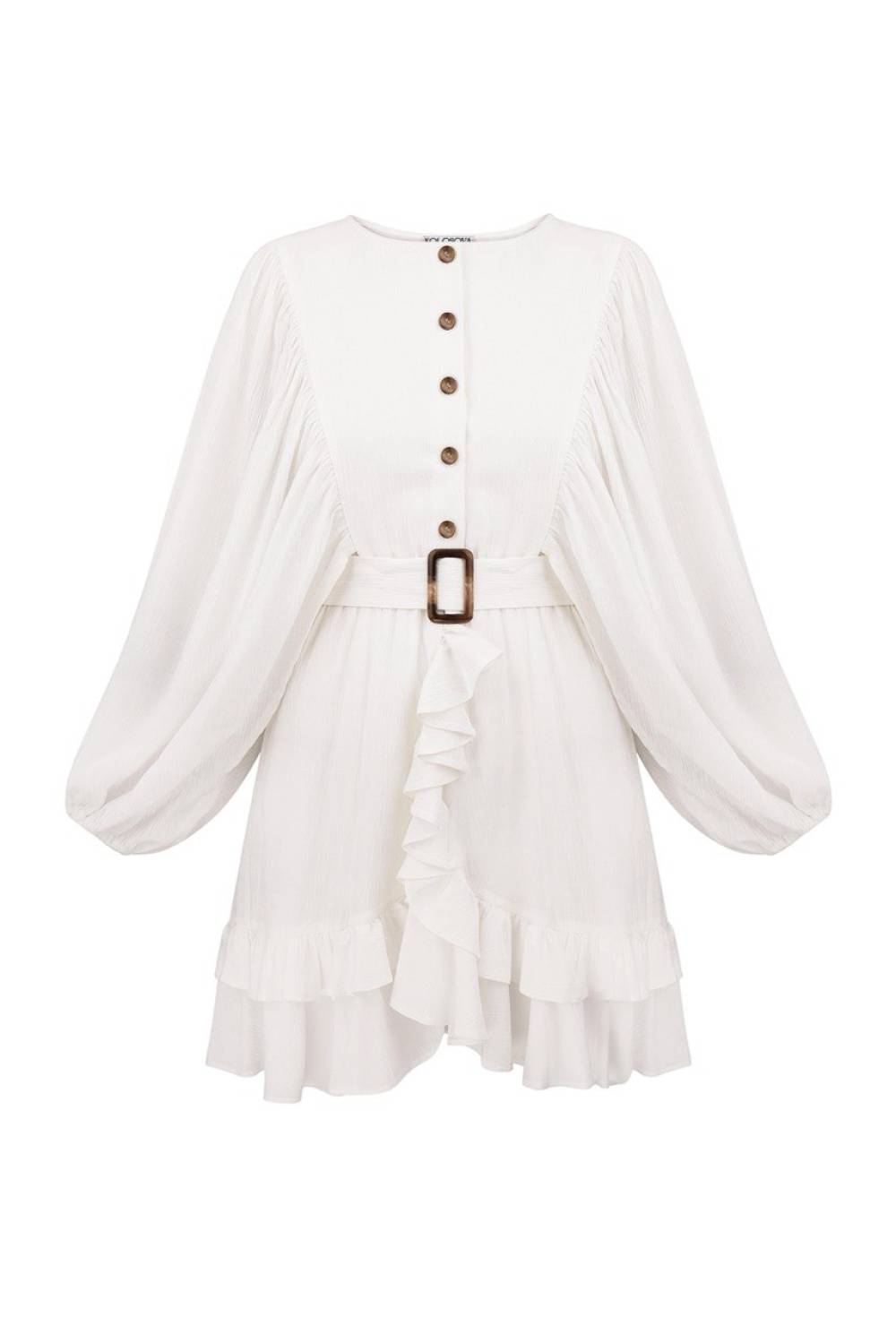 MILK MINI DRESS WITH BELT 2