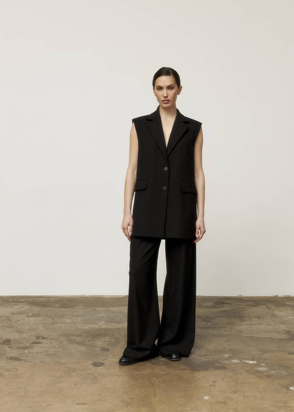 BLACK PALAZZO PANTS 1