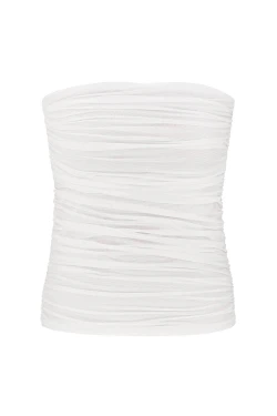 Bandeau top with mesh 1