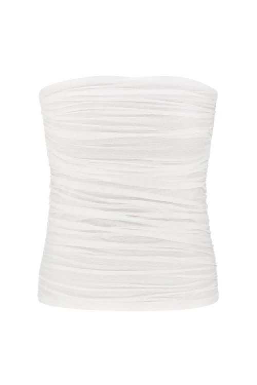 Bandeau top with mesh8