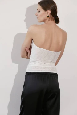 Bandeau top with mesh3