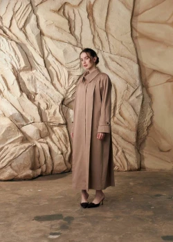 TRENCH COAT WITH PLEATS7