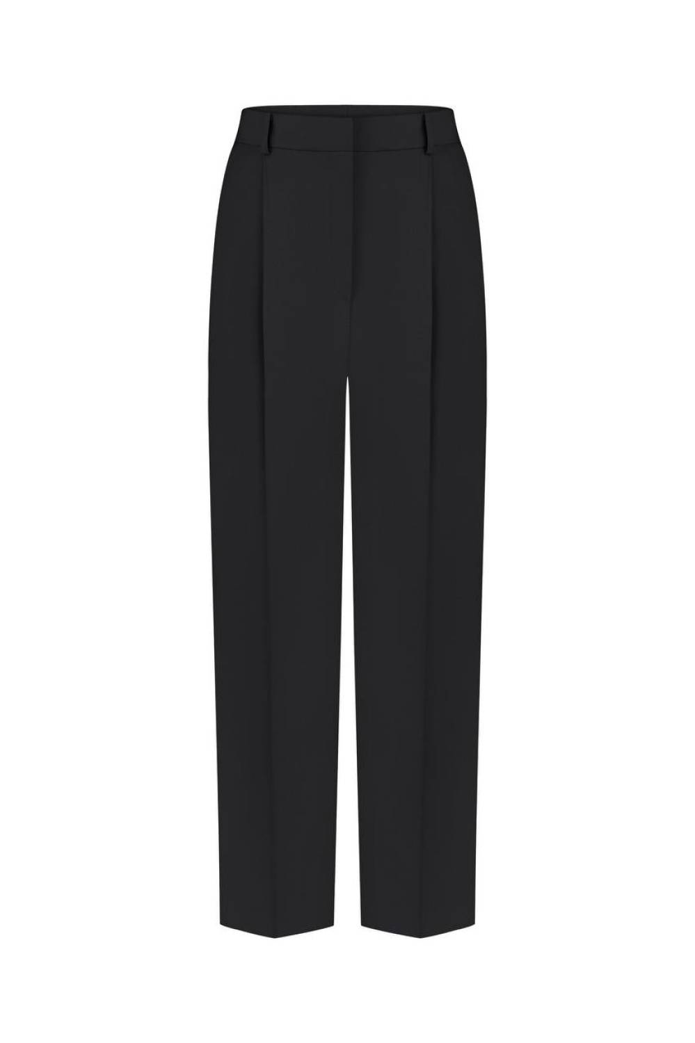 LOW-RISE PANTS BLACK