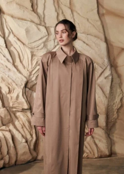 TRENCH COAT WITH PLEATS6