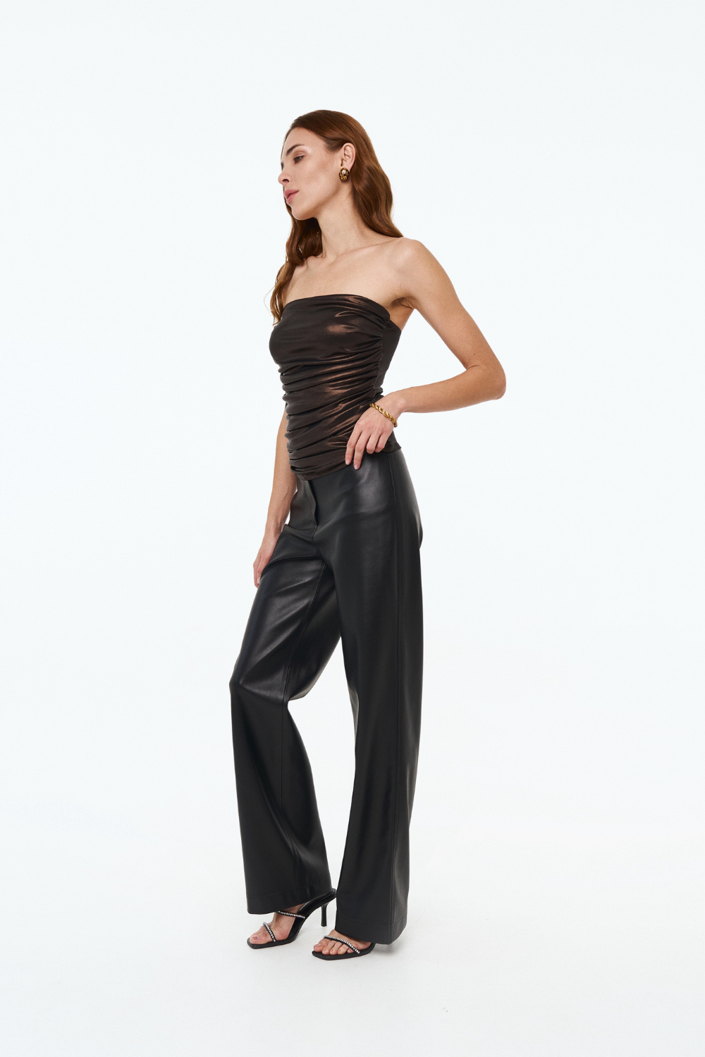 Bandeau top with mesh 1