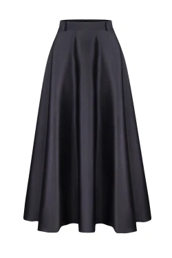 Black balloon skirt8