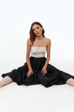 Black balloon skirt6