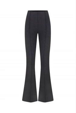 HIGH RISE GRAPHITE TROUSERS 1