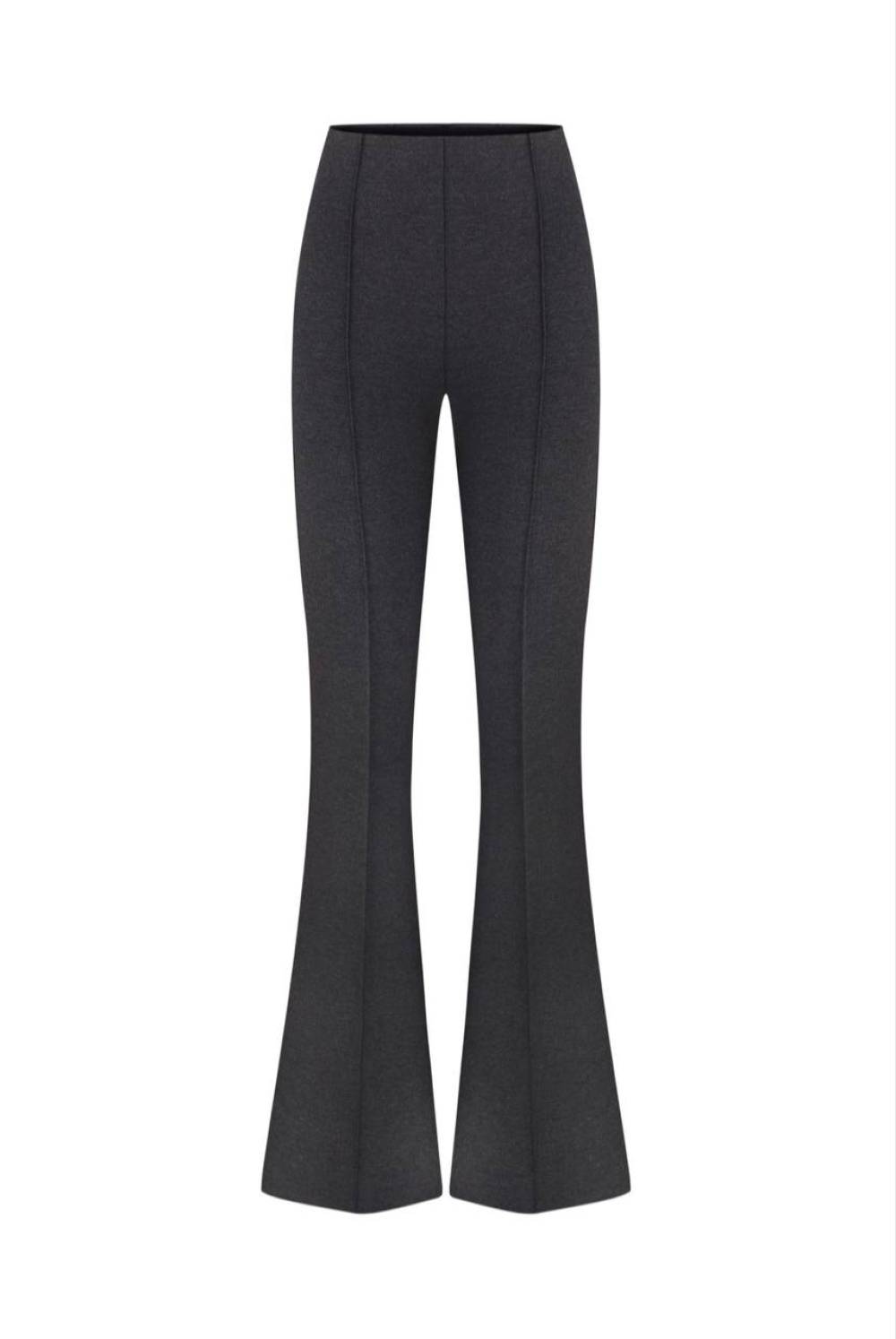 HIGH RISE GRAPHITE TROUSERS 2
